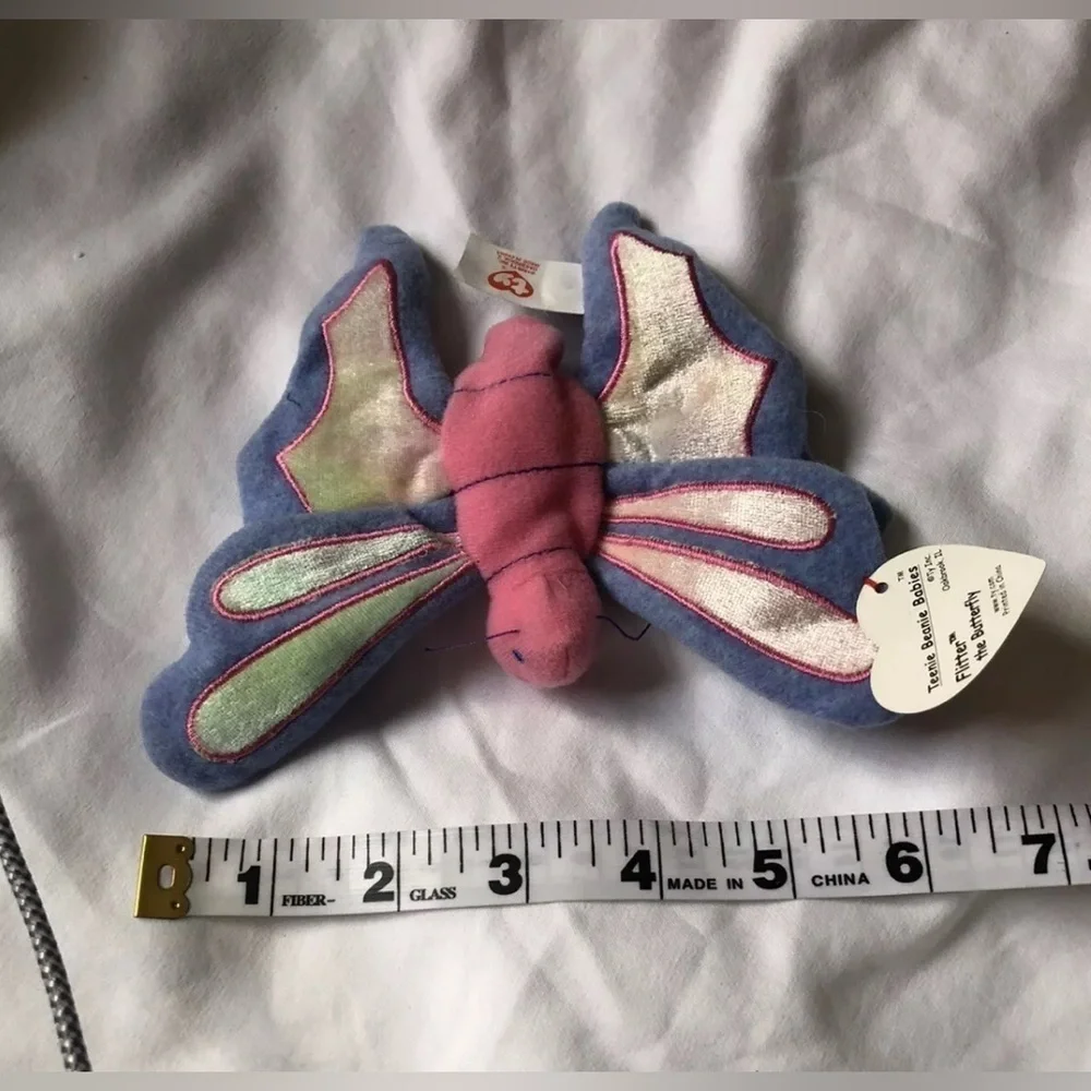 Flitter the Butterfly Teenie Beanie Baby